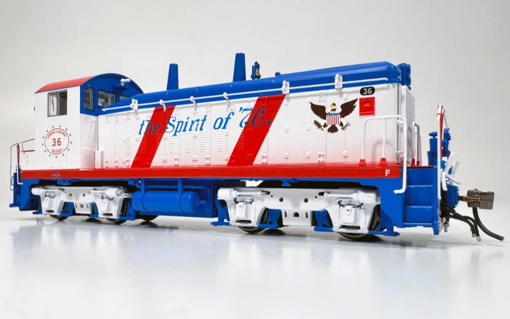 Rapido ~ HO Scale ~ EMD SW9 ~ Cambria & Indiana ~ Bicentennial #36 ~ DCC Sound
