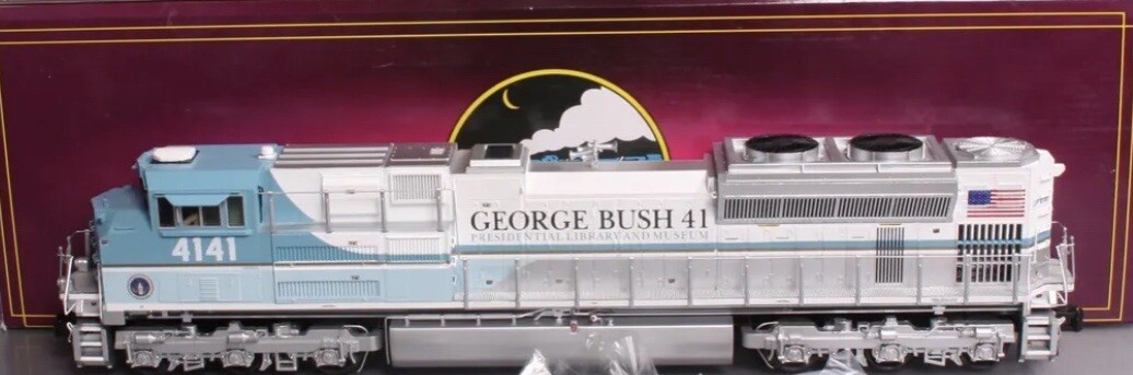 MTH PREMIER GEORGE BUSH SD70ACE DIESEL ENGINE PROTOSOUND 3.0 20-21155-1 O SCALE