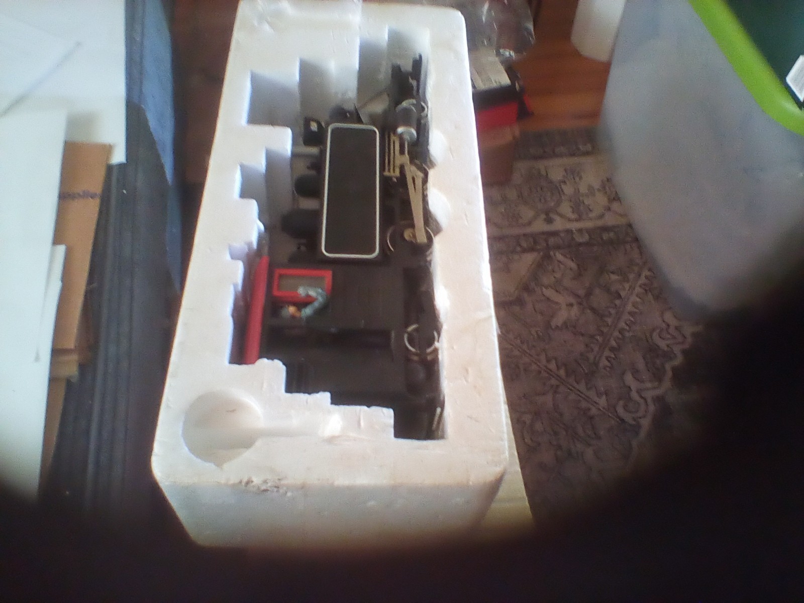 older Bachmann G scale LS 2-4-2 steam loco w/smoke – item #91197.
