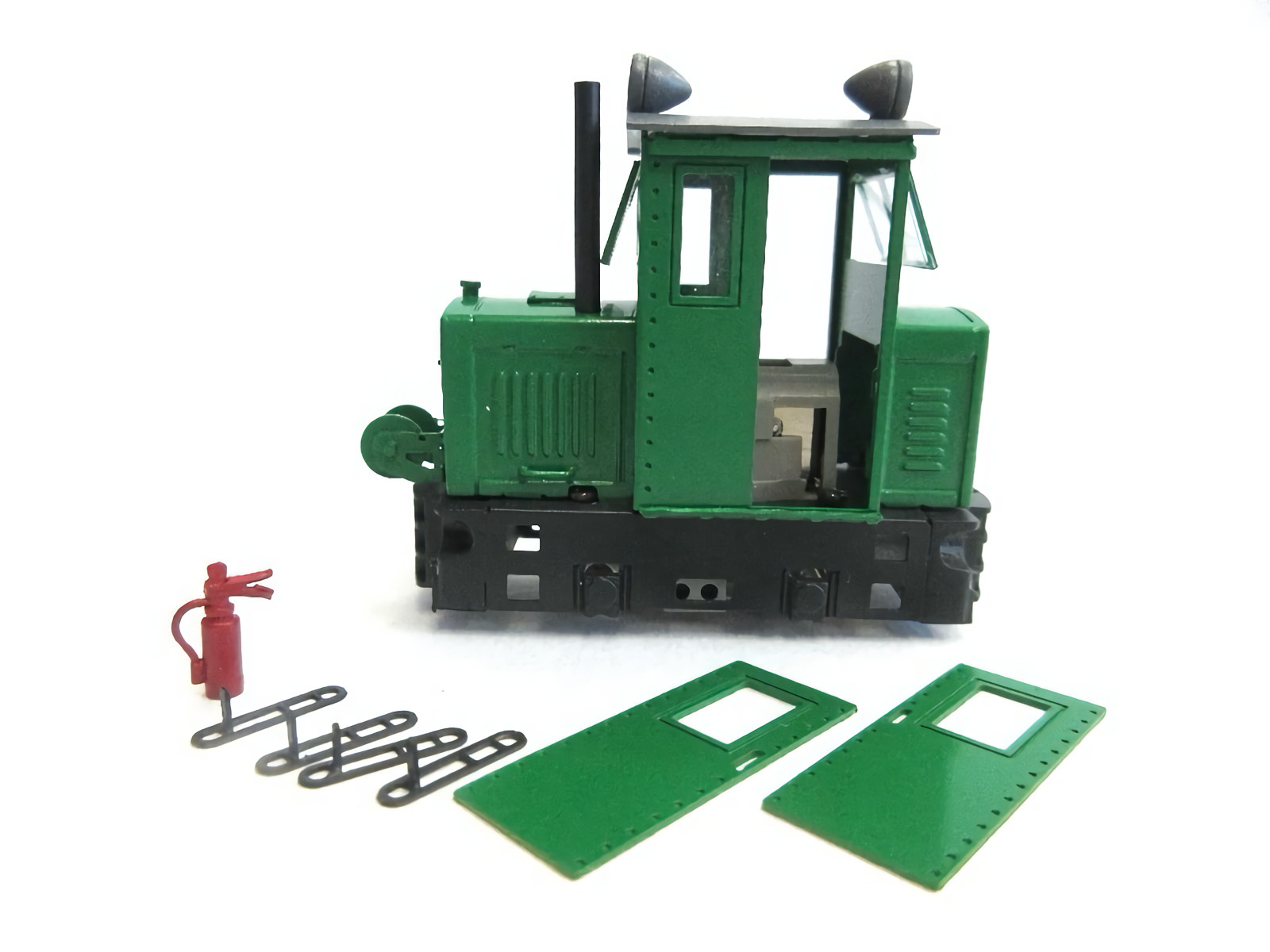 0n18 Scale PH Semi-Centercab Industrial Diesel Locomotive Kit NIB On18/O9 Engine
