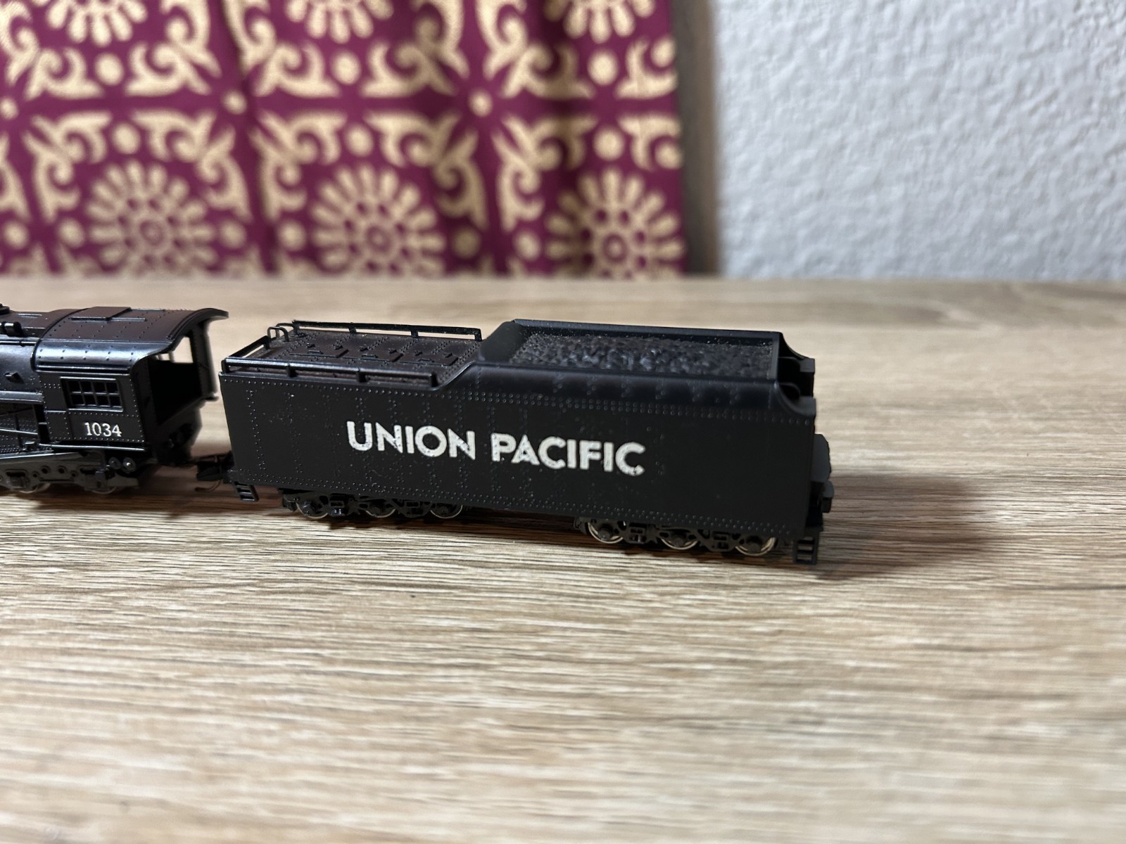 Con-Cor Rivarossi N Scale Steam Locomotive and Tender, Union Pacific