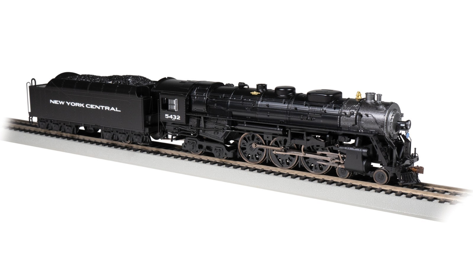 Bachmann 63603 4-6-4 J3a Hudson – New York Central #5432 (gothic lettering)