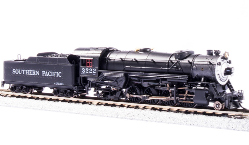 BROADWAY LIMITED 3980 N SCALE USRA Heavy Mikado SP 3222 Paragon4 Sound/DC/DCC