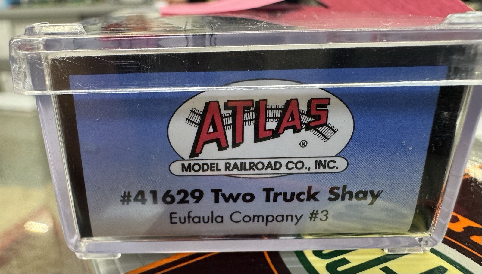 Atlas N Scale #41629 Two Truck Shay Eufaula Company #3 Dc Version