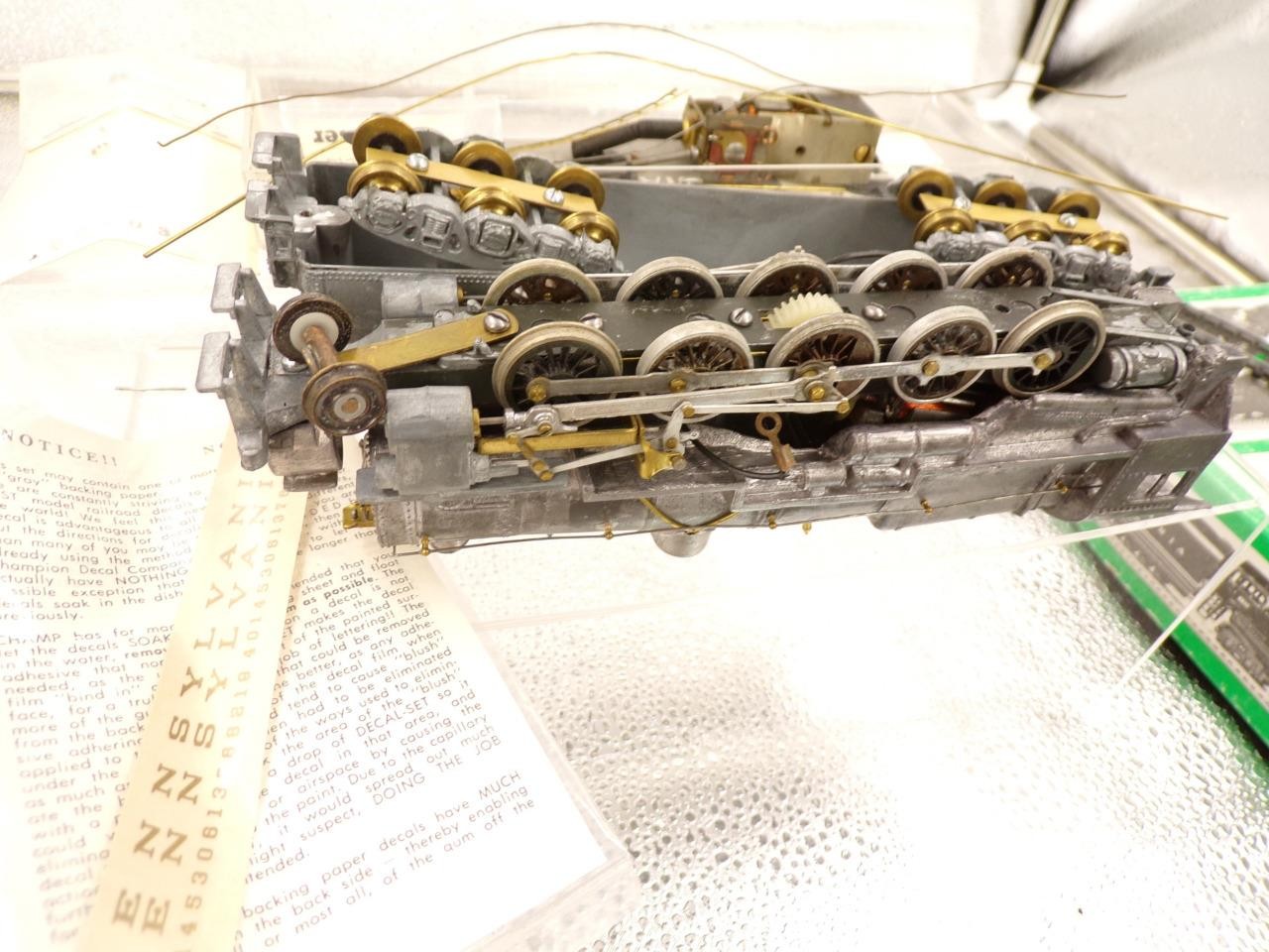 Boxed Bowser PRR Decapod with tender kit plus spares 2-10-0 #100700 K39
