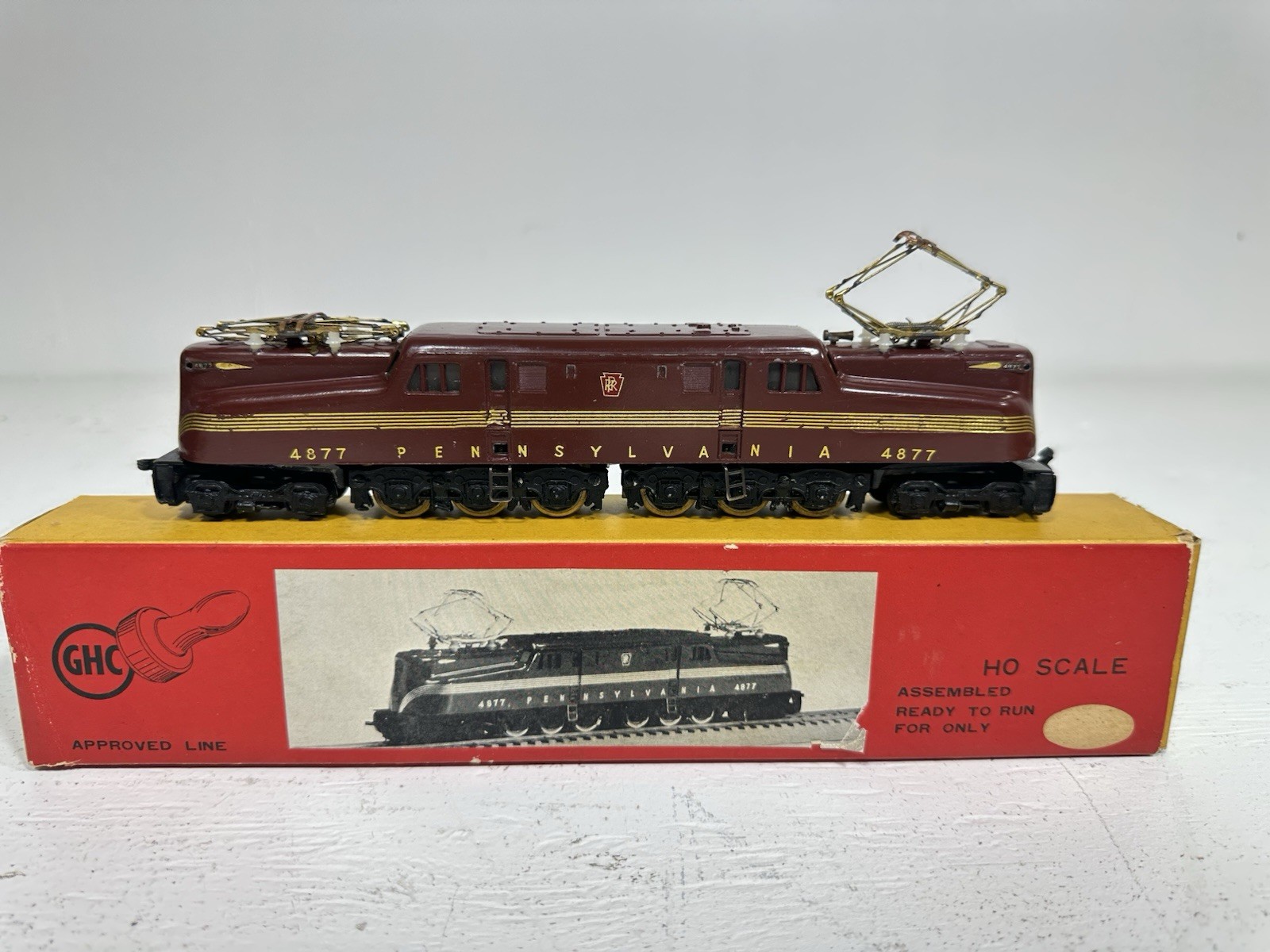 Original Vintage BOXED Japanese GHC PRR GG-1 Loco!
