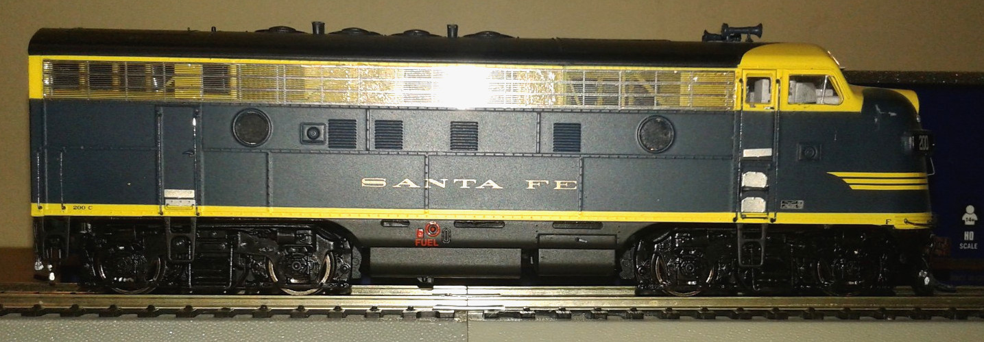 HO SCALE ATHEARN GENESIS EMD F3A SANTA FE ATSF #200C G22610 DCC & SOUND
