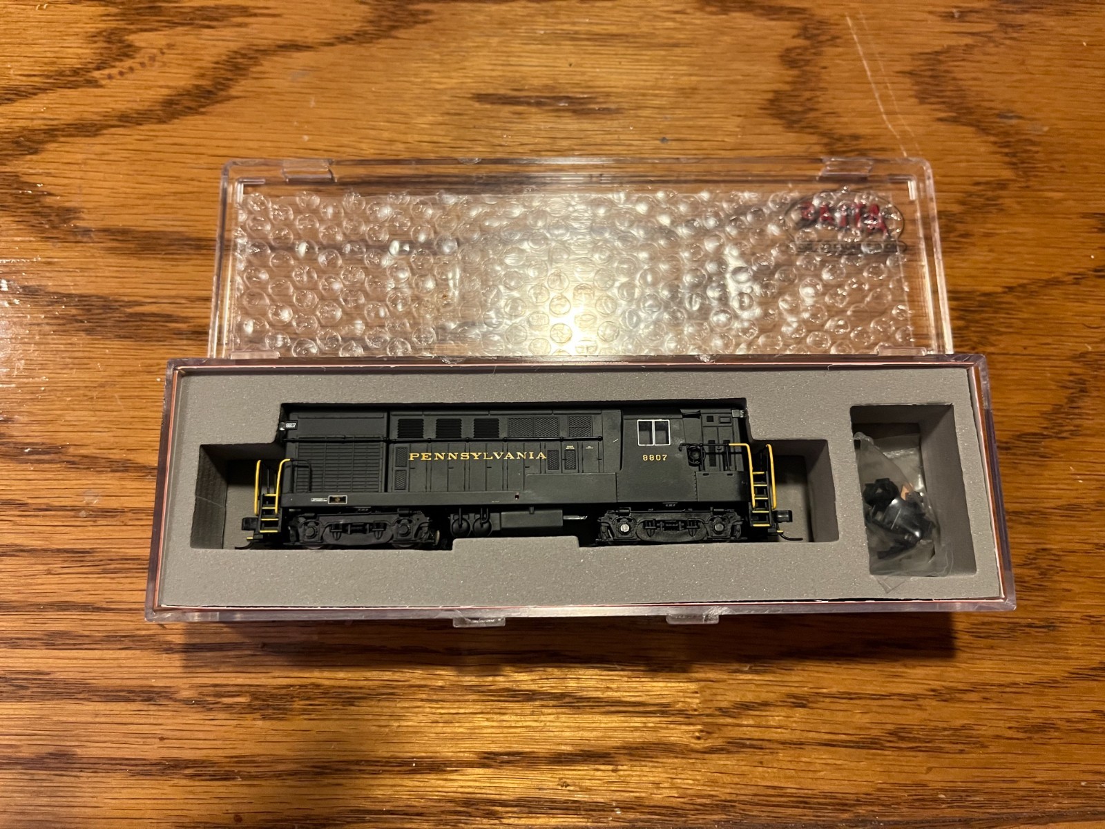N Scale DC Decoder Ready Atlas H16-44 Pennsylvania Railroad PRR #8807