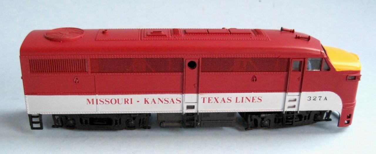Frateschi HO Diesel Locomotive MKT Missouri Kansas Texas KATY FA1 327A 1010 Box