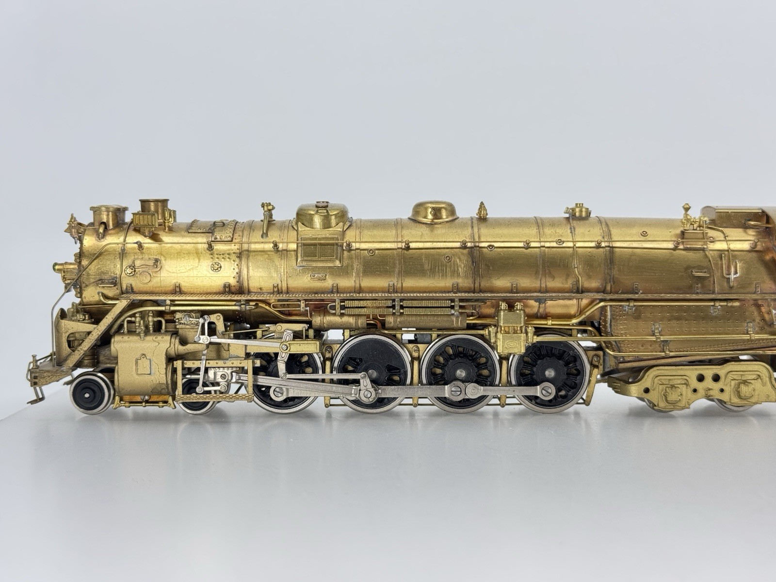 HO Toby Model Co. PFM Brass Rio Grande Class M-68 4-8-4 Steam Locomotive D&RGW