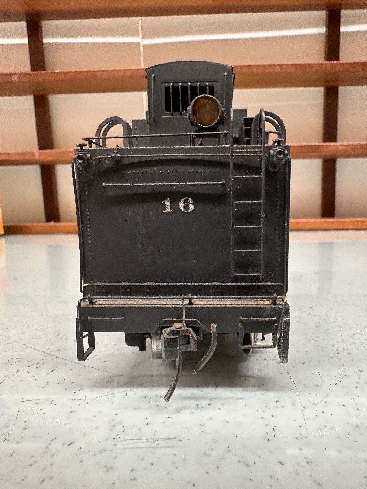 O Scale 2 Rail PFM Brass 2-6-6-0 Custom Painted & Weathered Very Rare Locomotive