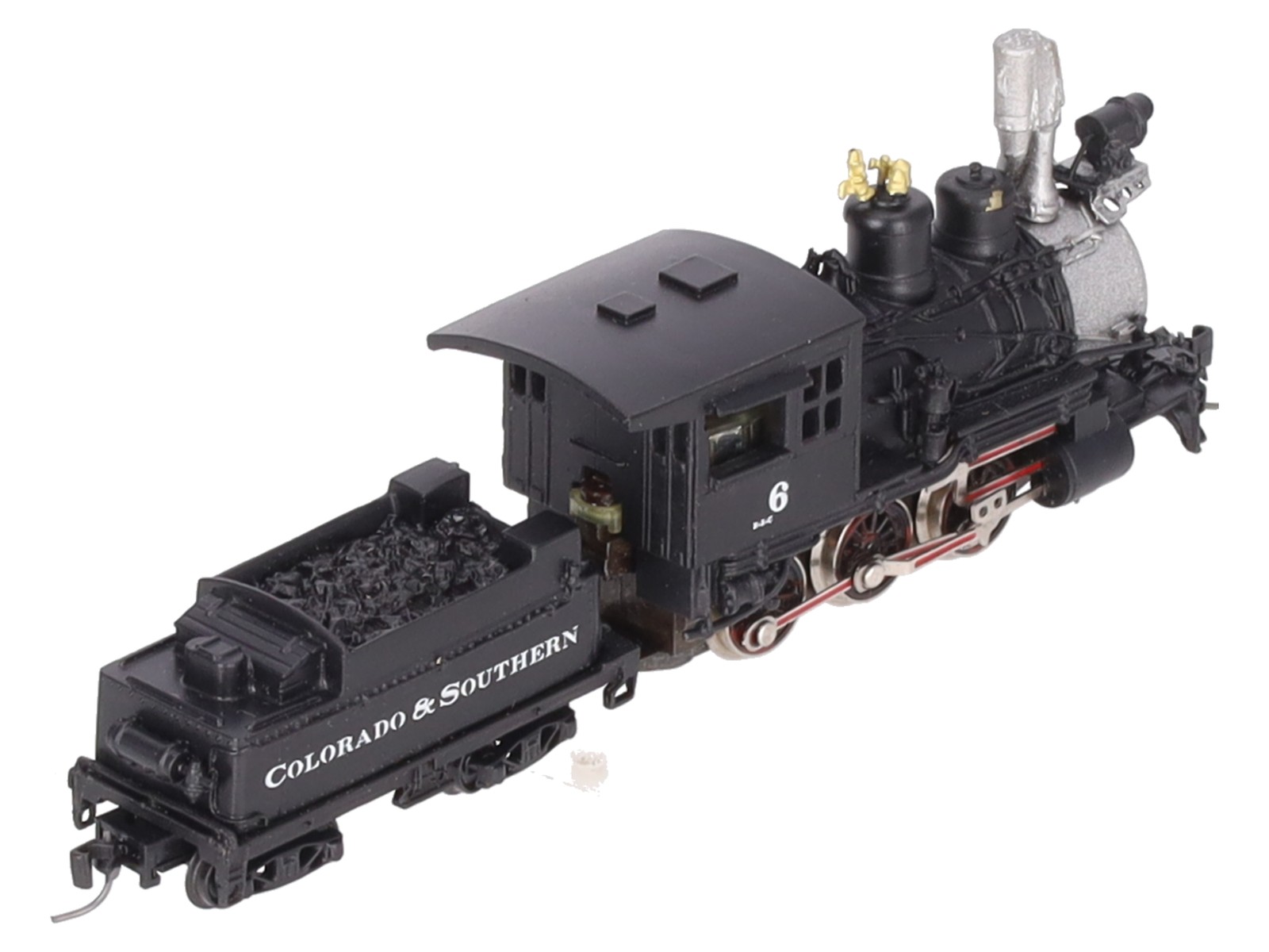 Micro-Trains 15902 Nn3 BRASS Colorado & Southern 2-6-0 Steam Locomotive & Tender