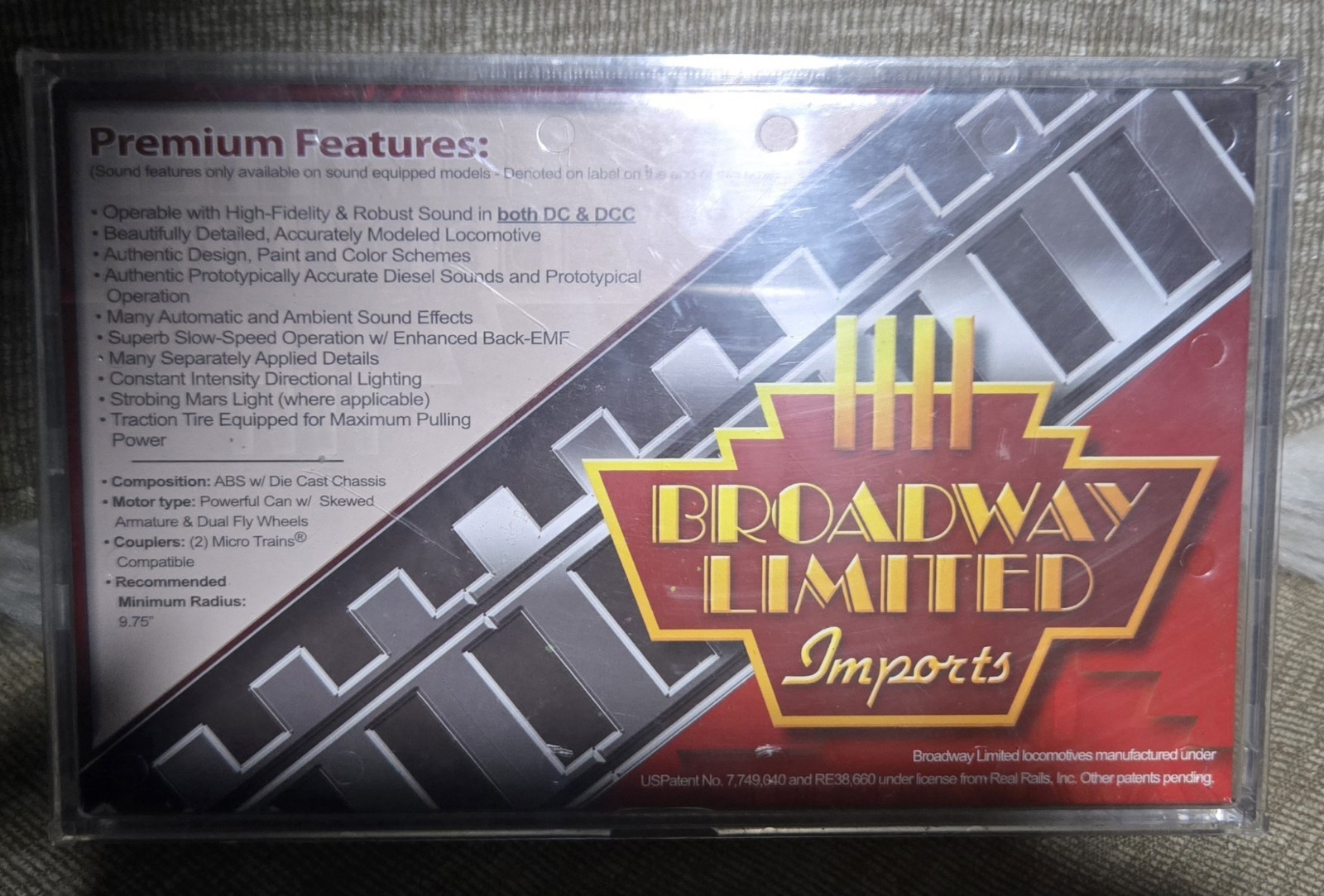 Broadway Limited Imports N Scale EMD E6 A/B Set, item 3011.