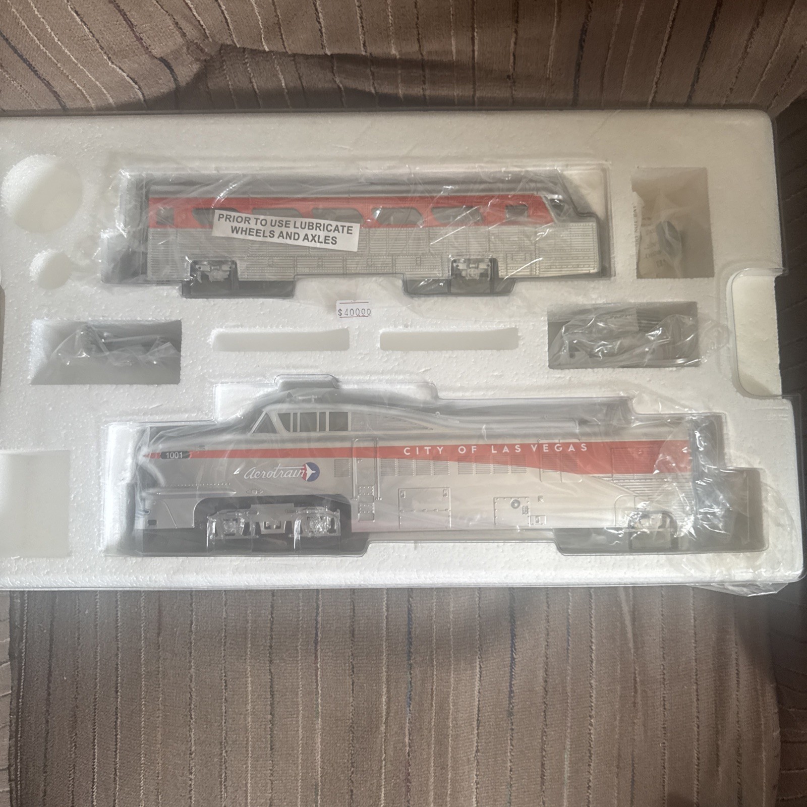 MTH RAILKING UNION PACIFIC AEROTRAIN DIESEL PASSENGER SET PS 2 30-2376-1 UP NIB