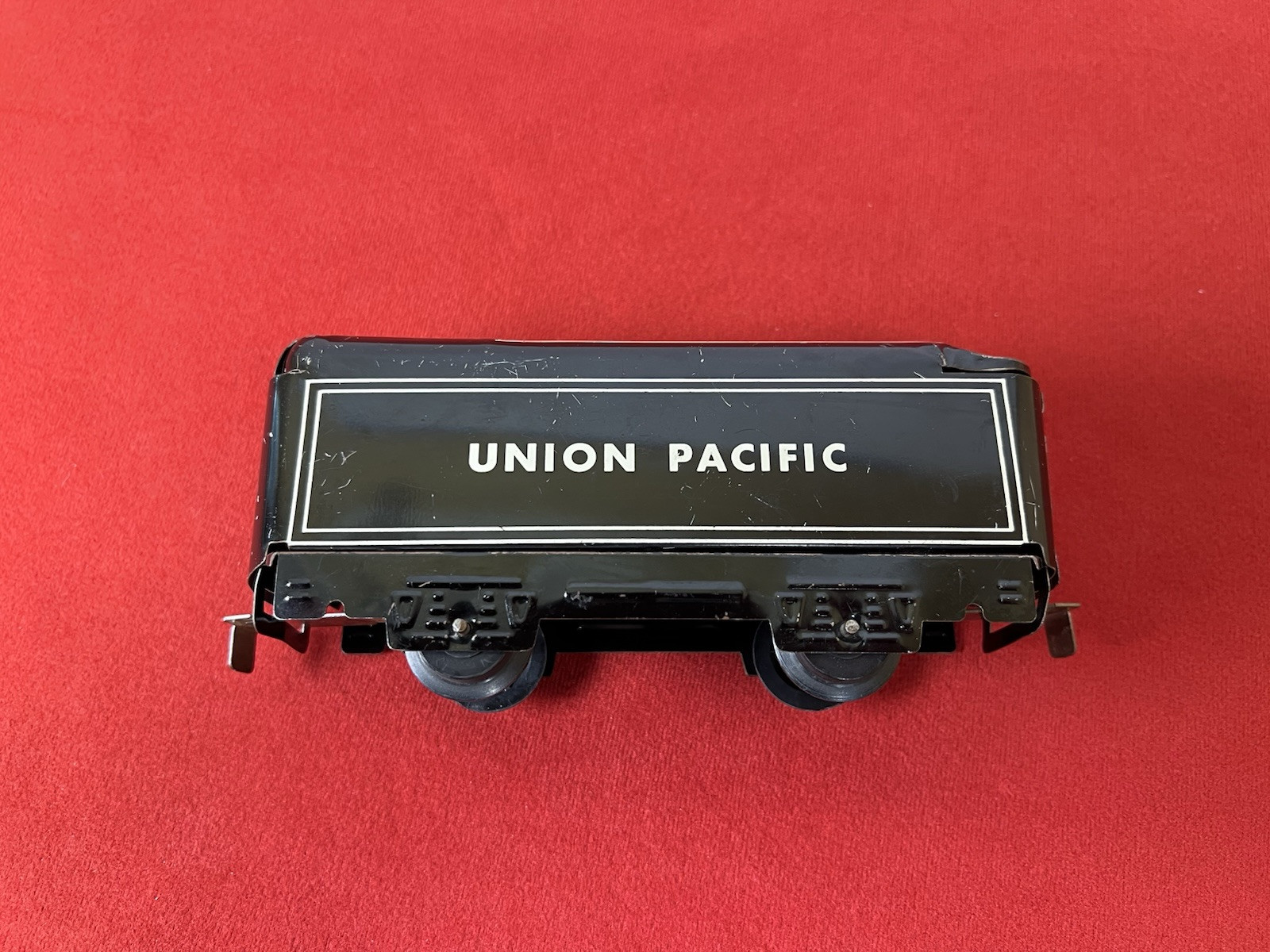 Vintage Marx 551 O Gauge Union Pacific Tin Litho Coal Tender – Good Condition