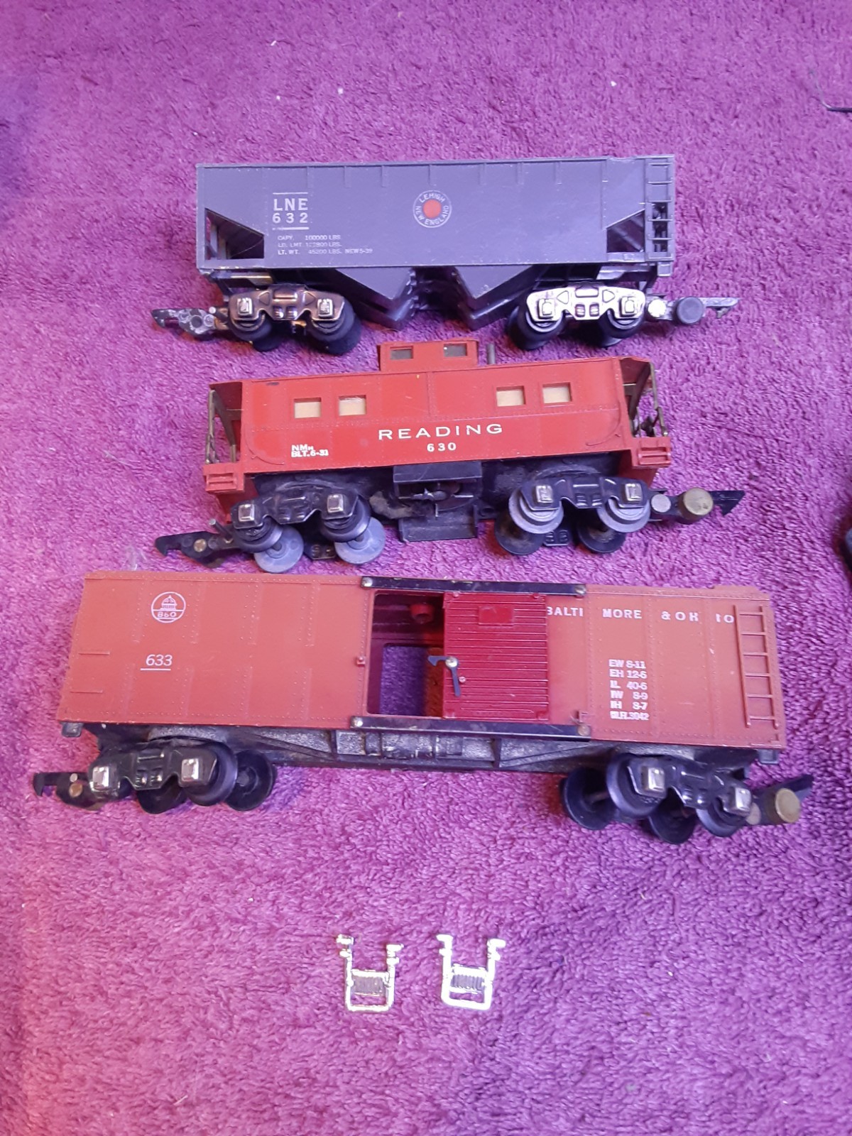 AMERICAN FLYER (big set) 1948 4-4-2 (S gauge) #302 reading lines – not working