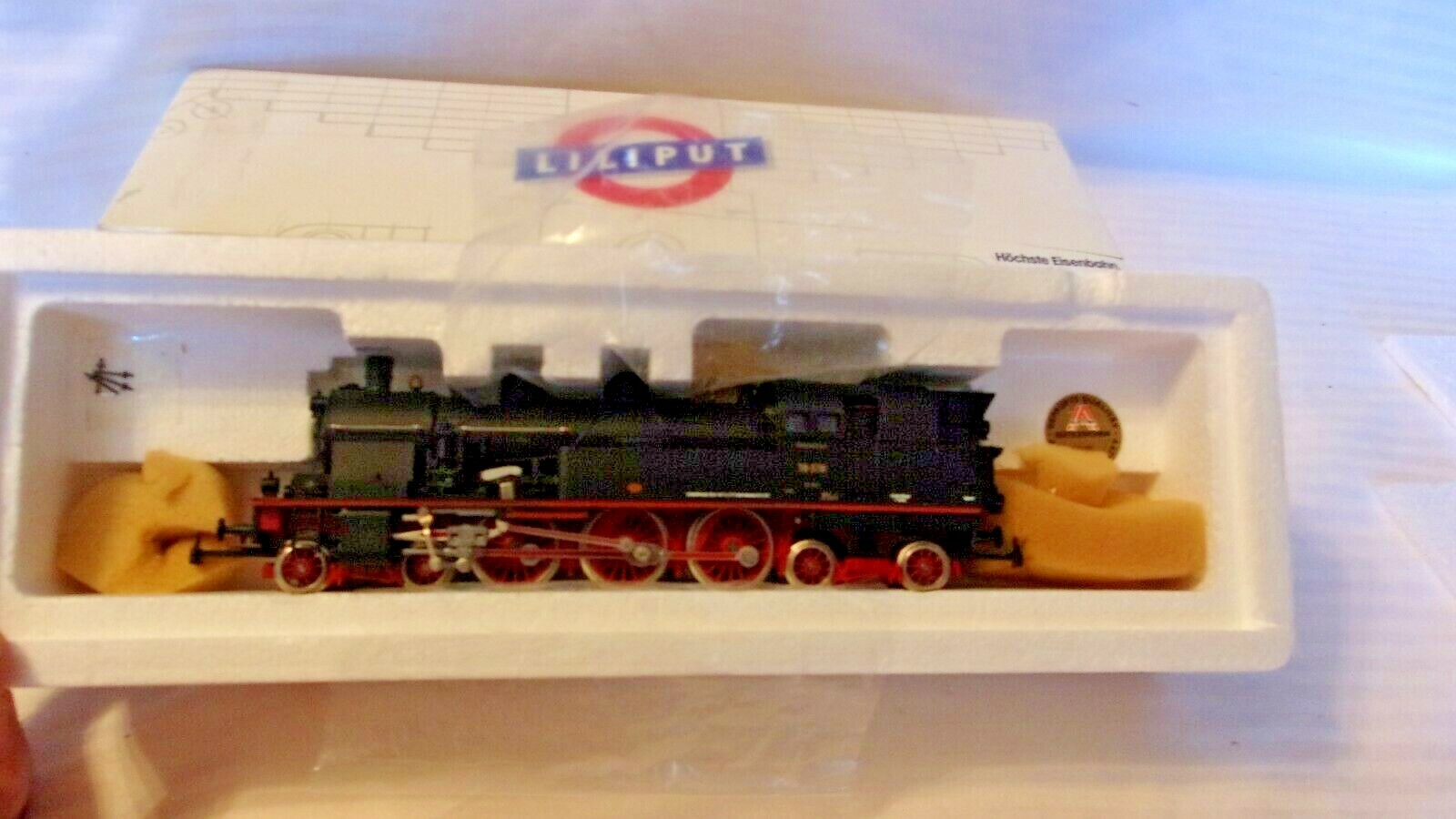 HO Scale Liliput DB-LOK 078 Steam Locomotive Deutsche Bahn, Black, #7802 BNOS
