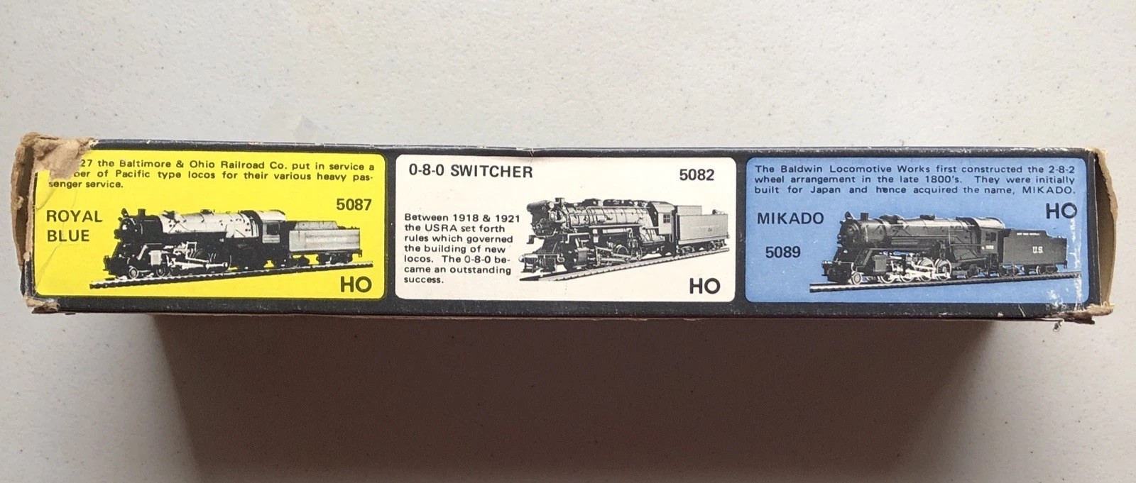AHM 1776 Norfolk And Western HO Train Locomotive Engine Patriotic America Diesel