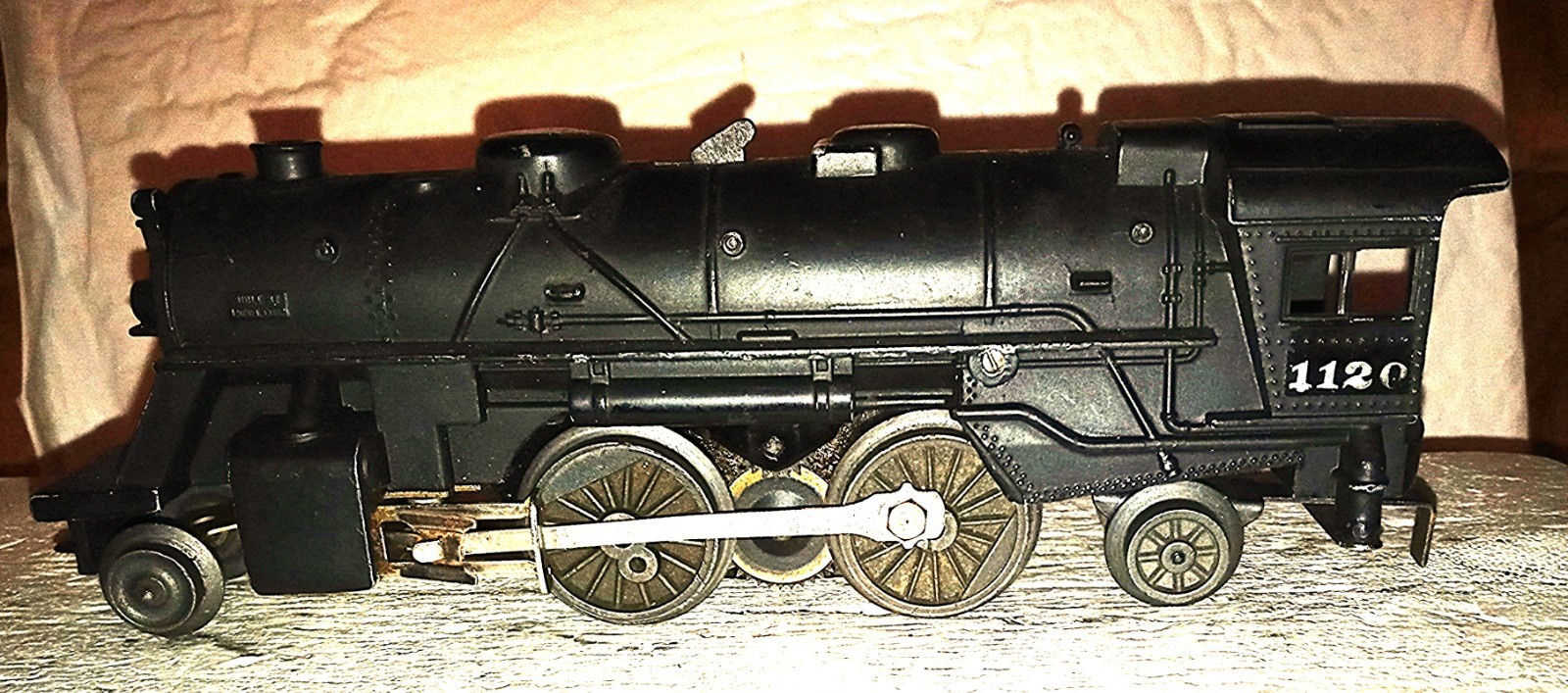 VINTAGE POSTWAR 1950 LIONEL SCOUT 4-UNIT TRAIN SET LOCOMOTIVE #1120 EXCELLENT