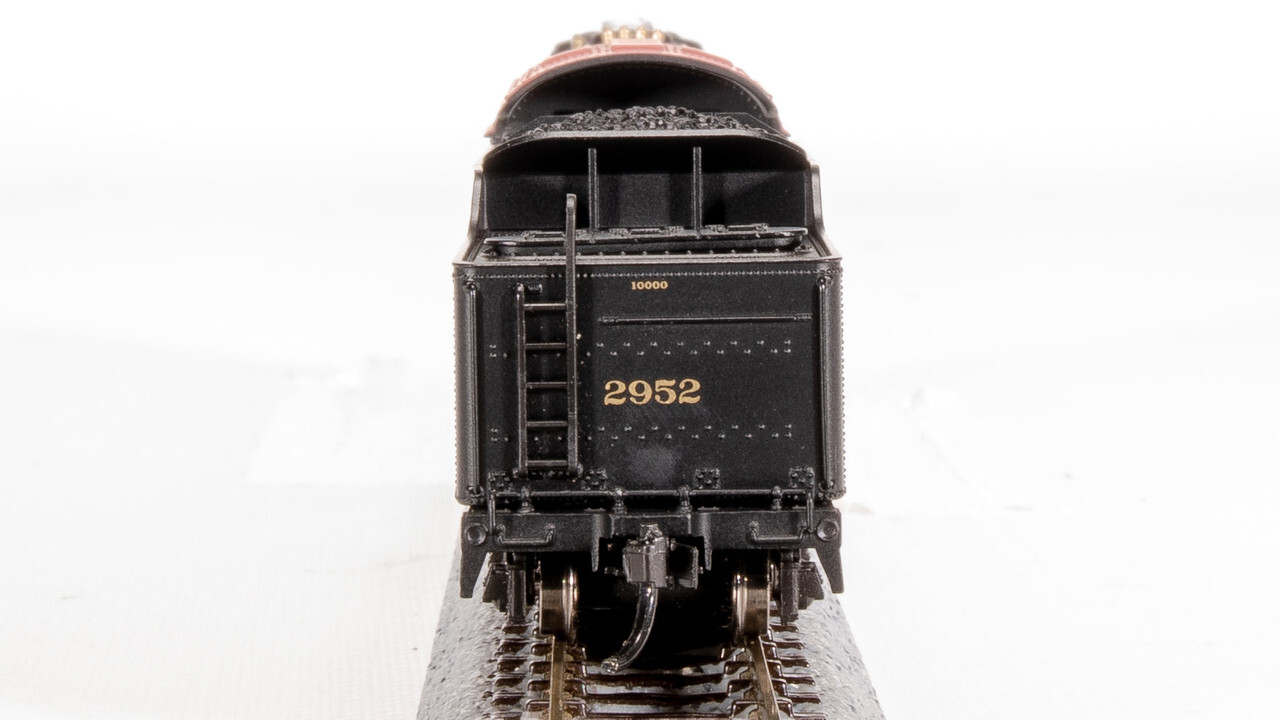 Broadway Limited 7985 N Scale CBQ Heavy Pacific 4-6-2 Steam Locomotive #2952