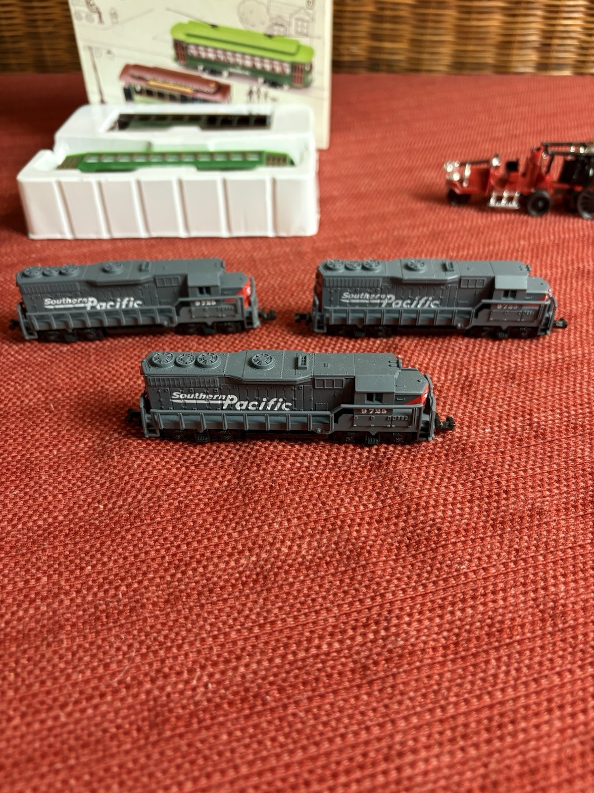 Southern Pacific High Speed No 418 Locomotives Knox Fire Car And Street Cars