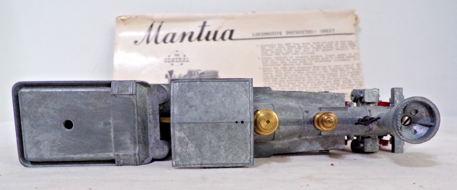 Mantua HO Scale The General Steam 4-4-0 Locomotive W/Tender – Read Below – LT