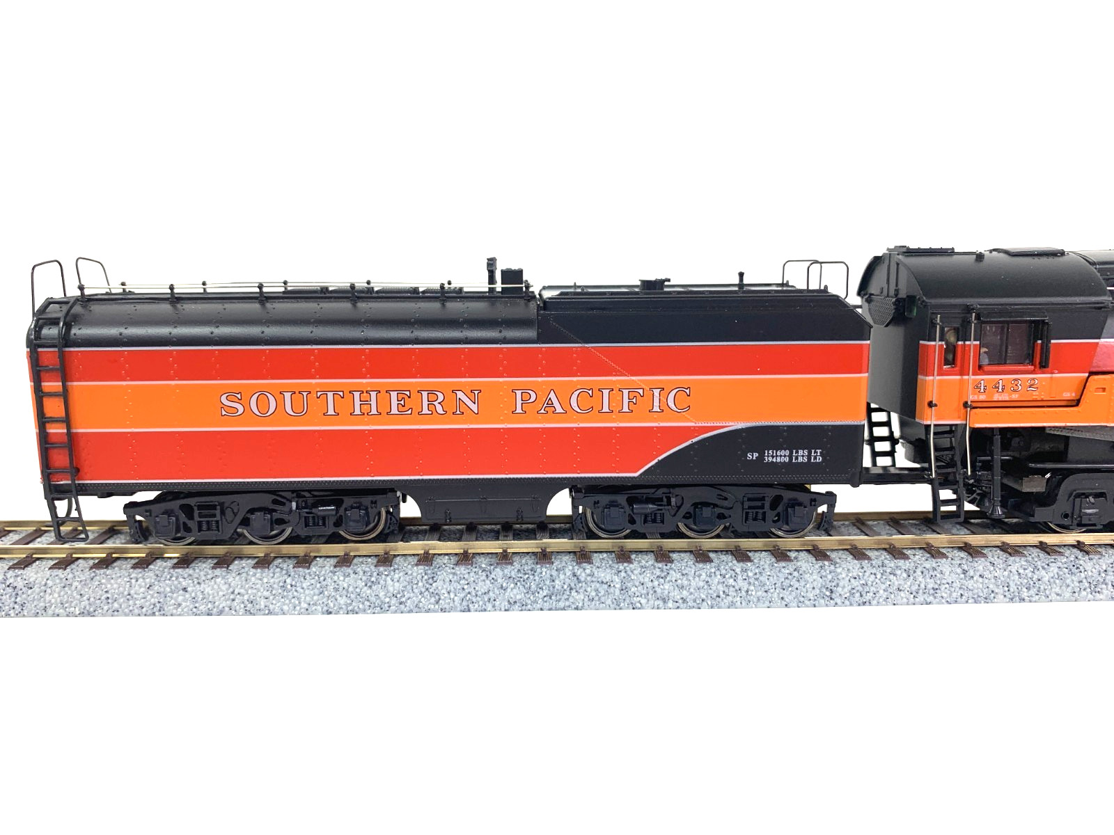 HO MTH 20-80008L Southern Pacific GS-4 #4432 -Proto 3.0 (Large Lettering)