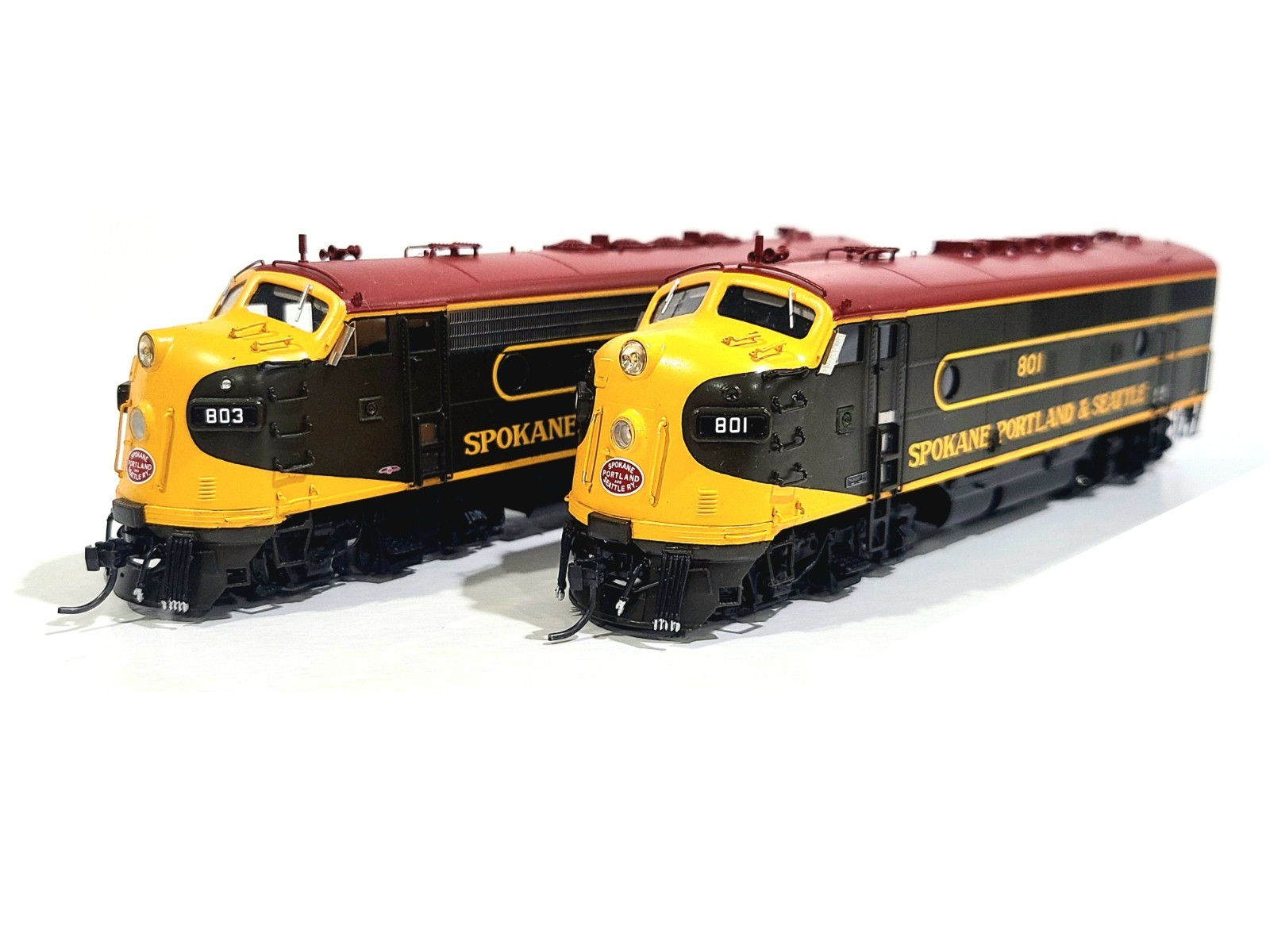 Division Point SP&S F3A F7A Set Spokane Portland Seattle HO Brass #DP-2065 DCC
