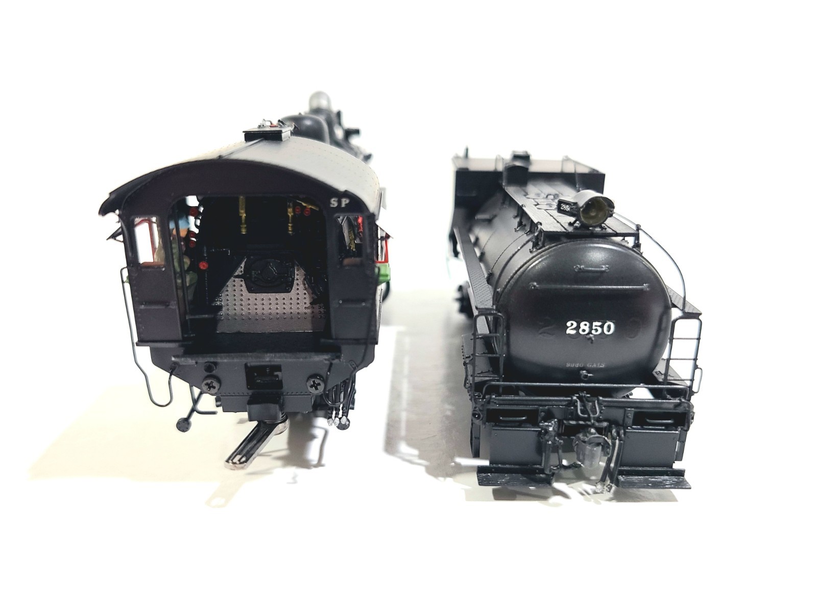 Challenger CIL Boo-Rim SP C-10 2-8-0 Southern Pacific Lines 2850 HO Brass 2518.1