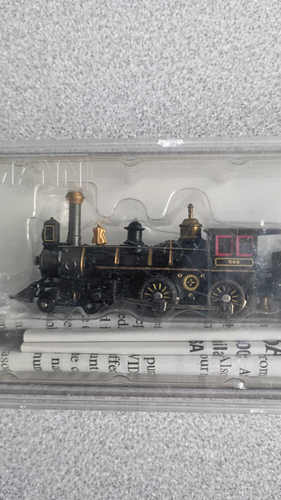 Bachmann N Scale 4-4-0 Pennsylvania Steam Locomotive Model Train Engine 11753