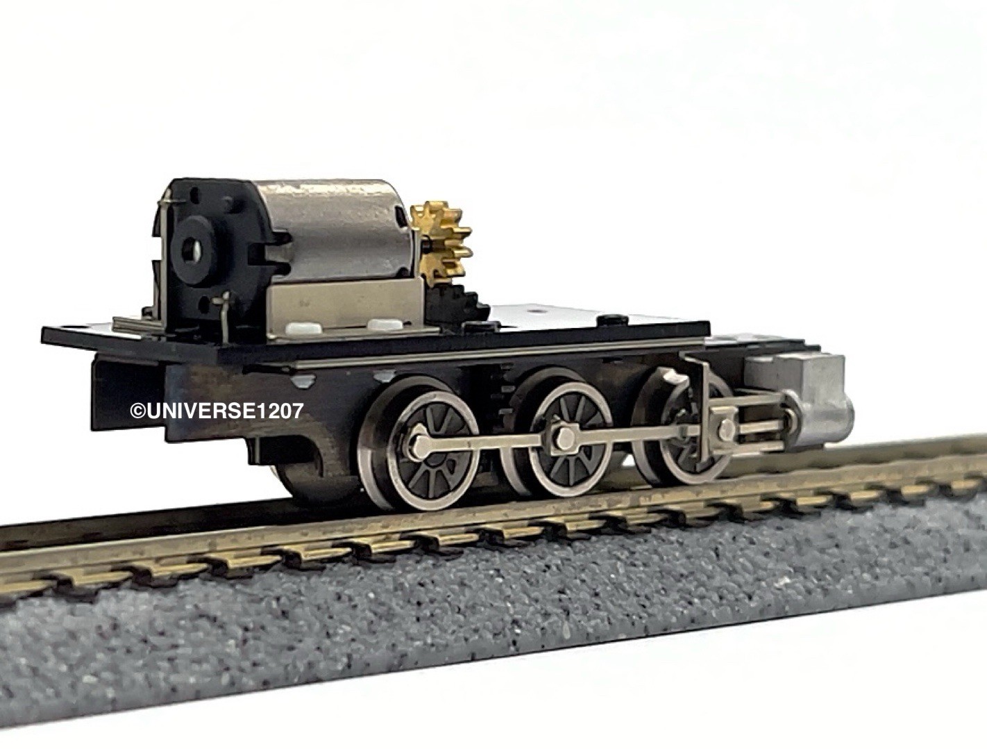HOn30/HOe/009/N Aru-Model 0-6-0 Steam Loco Power Drive Chassis Wheel 10.6mm/7mm