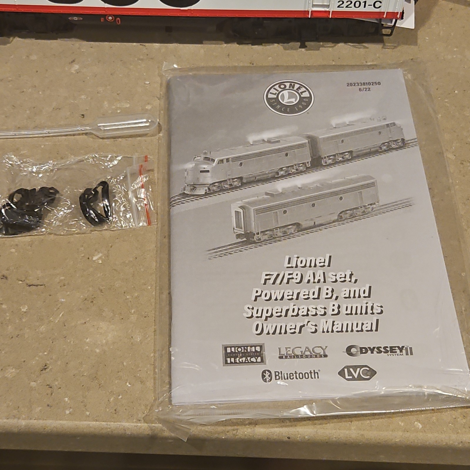 Lionel 2233838 Soo Line LEGACY Powered F7B #2201C