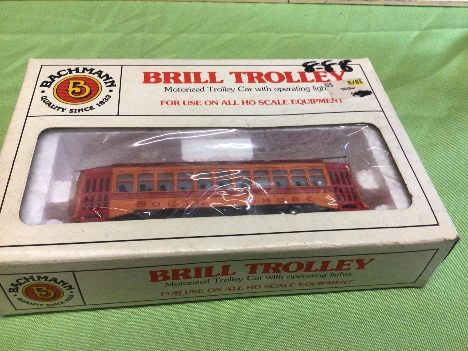 Bachmann brill trolley South Shore 34