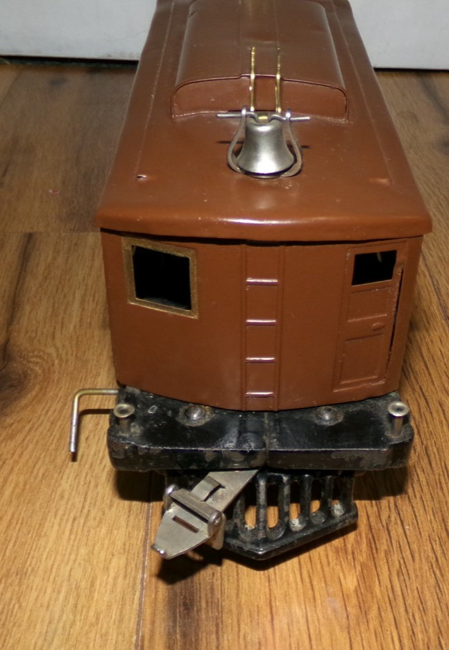 ***UNTESTED** Antique Ives #3235 Railway Line Electric Brown Loco Standard Train