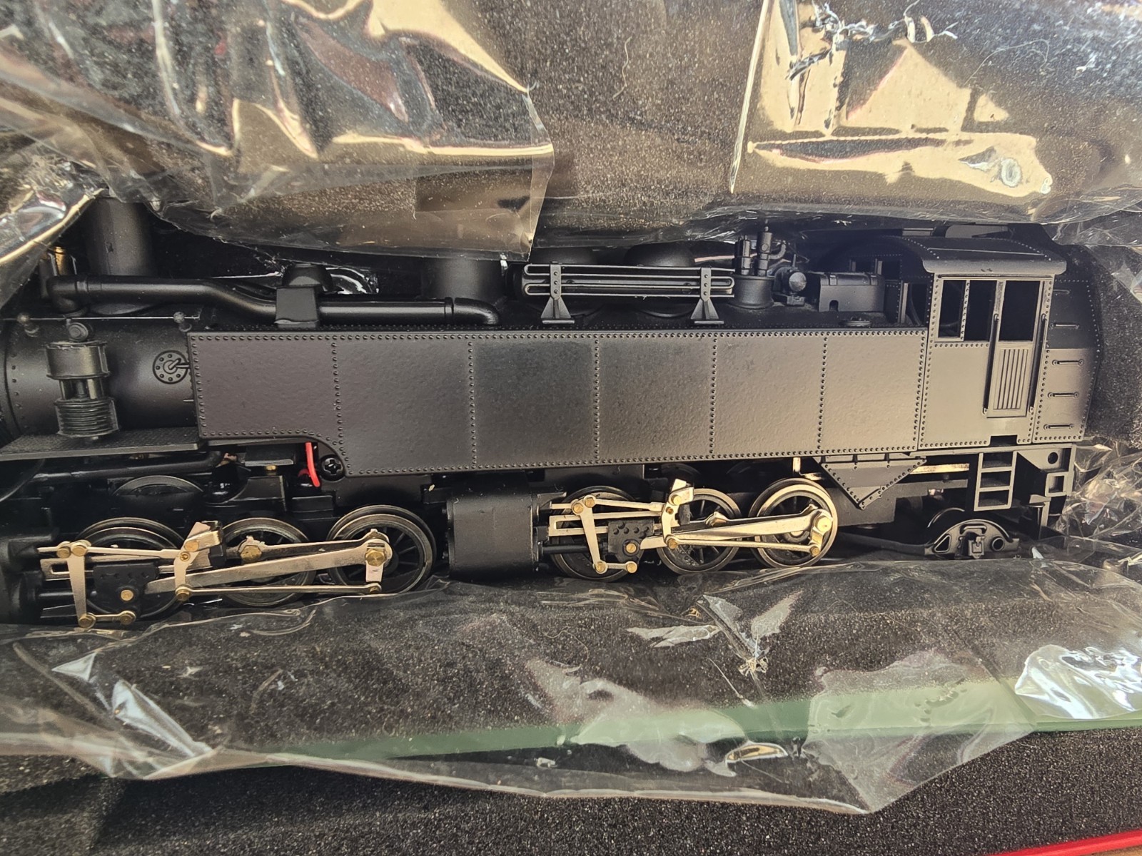 Mantua 2-6-6-2T Articulated Logger Flywheel Drive DCC Ready Undecorated HO Scale