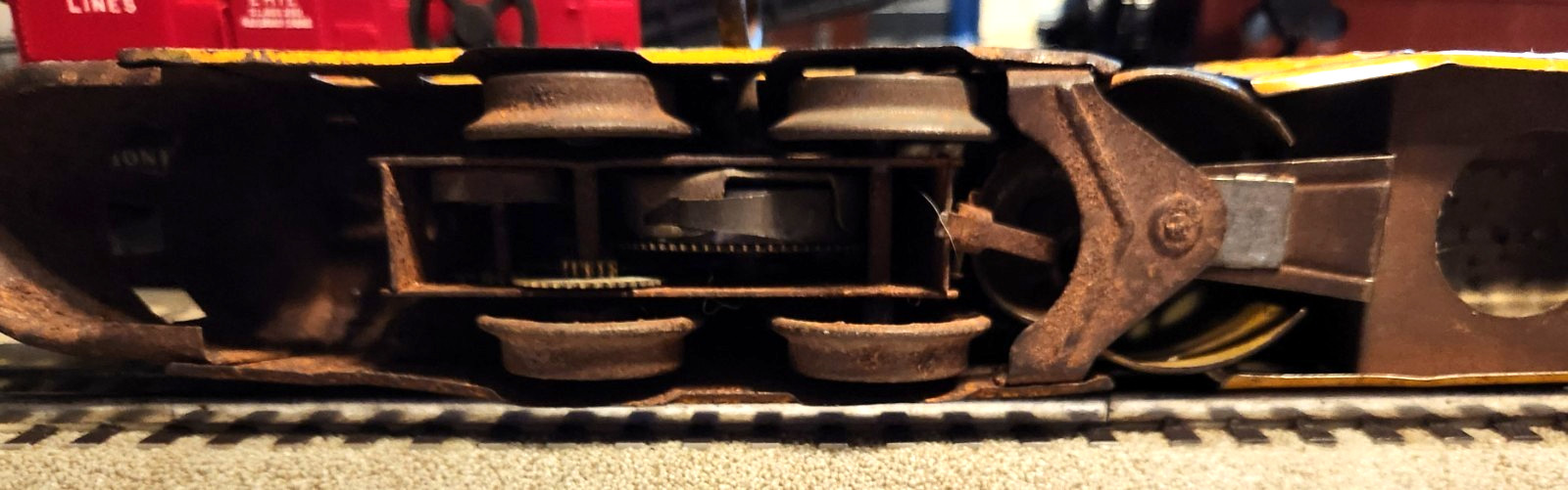 Hafner Overland Flyer Tin WINDUP Loco AND COACH Prewar Antique FOR RESTORATION.