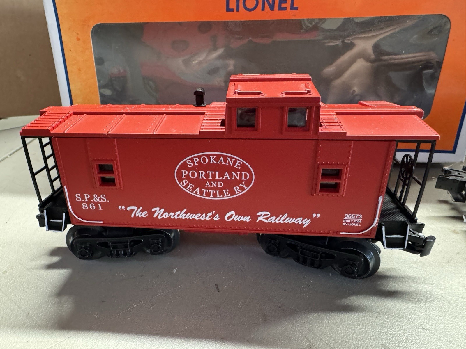 Lionel S P & S Dock Side Switcher Run. Smoke & Whistle Works O Ga W/ Caboose