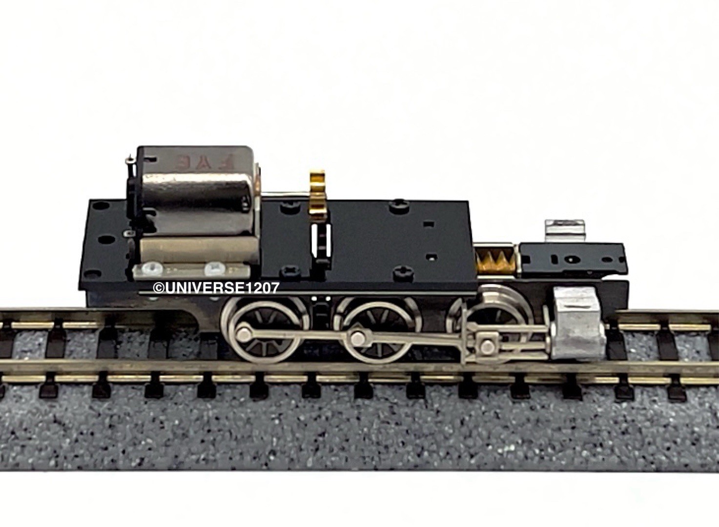 HOn30/HOe/009/N Aru-Model 0-6-0 Steam Loco Power Drive Chassis Wheel 10.6mm/7mm