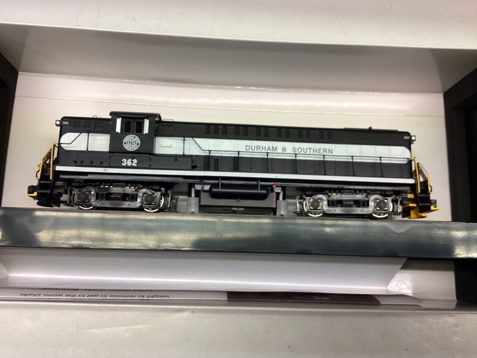 Bowser #25089 HO scale“D&S” Baldwin DRS-44-1500 ANALOG/DCC ready Rd.#EX-SOO 362