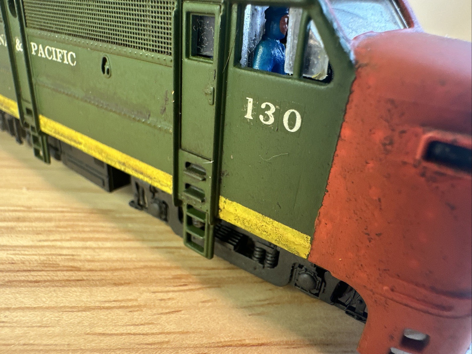 FRATESCHI HO SCALE MONTANA & PACIFIC RUNNING F/R DIESEL MADE IN BRAZIL 🇧🇷