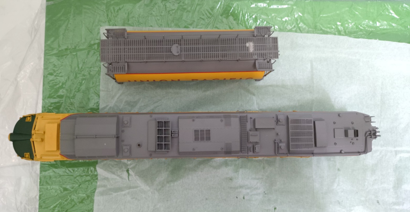 Overland (OMI) Brass UP #65 Veranda Turbine Diesel Locomotive – HO scale