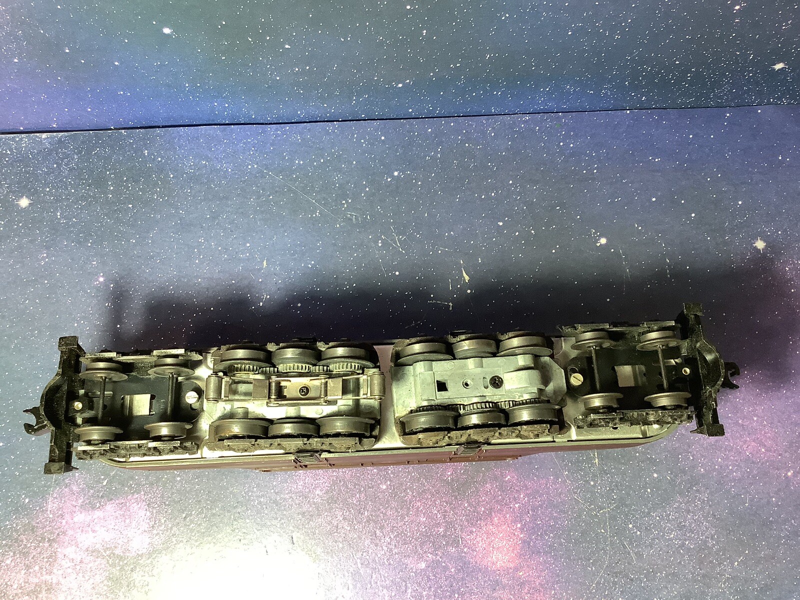 Lionel ( Williams) O Pennsylvania #2340 GG-1 Tuscan 5-Stripe Electric Diesel