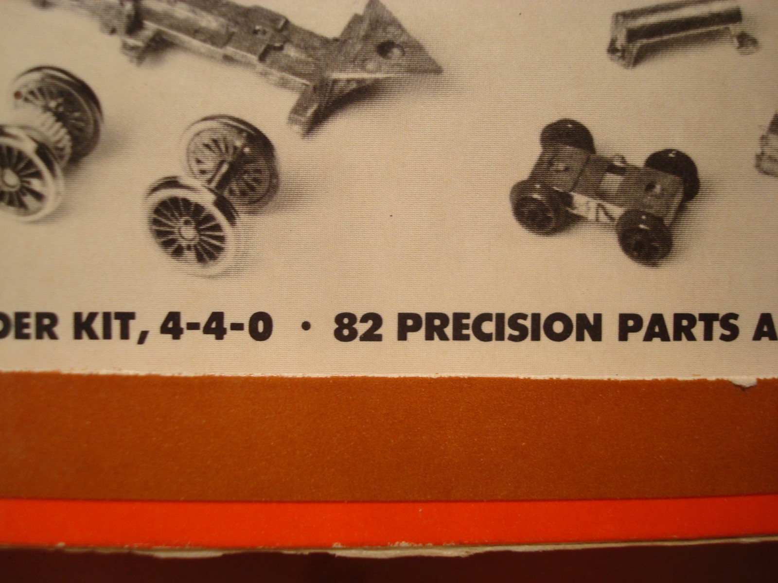 Tyco SteamLocomotiveKit 210 General LocoTender 4-4-0 7705 allparts in sealed bgs