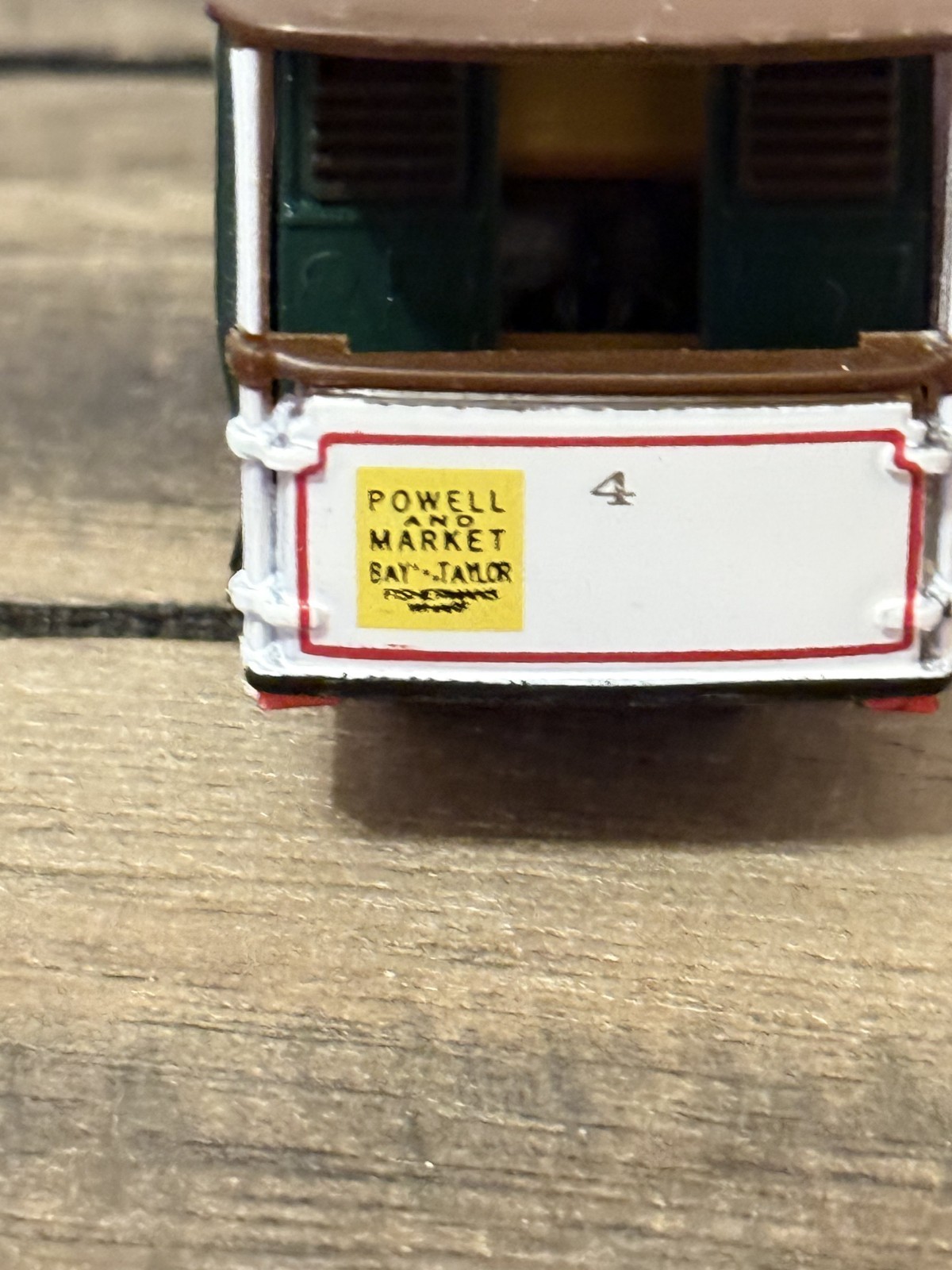 Unbranded 2 Classic Streetcars Set Powell & Mason + Desire St Die-Cast Models