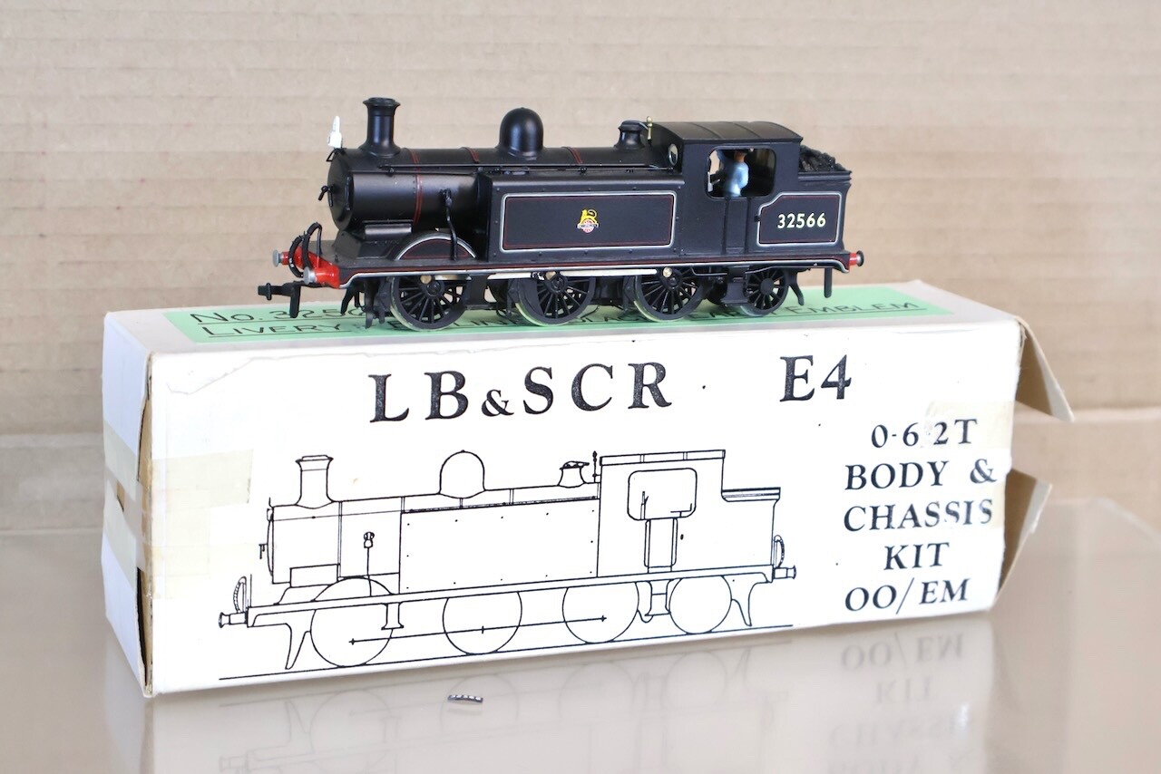 KIT BUILT BR Ex LBSC SR 0-6-2 CLASS E-4 TANK LOCOMOTIVE 32566 PORTESCAP om