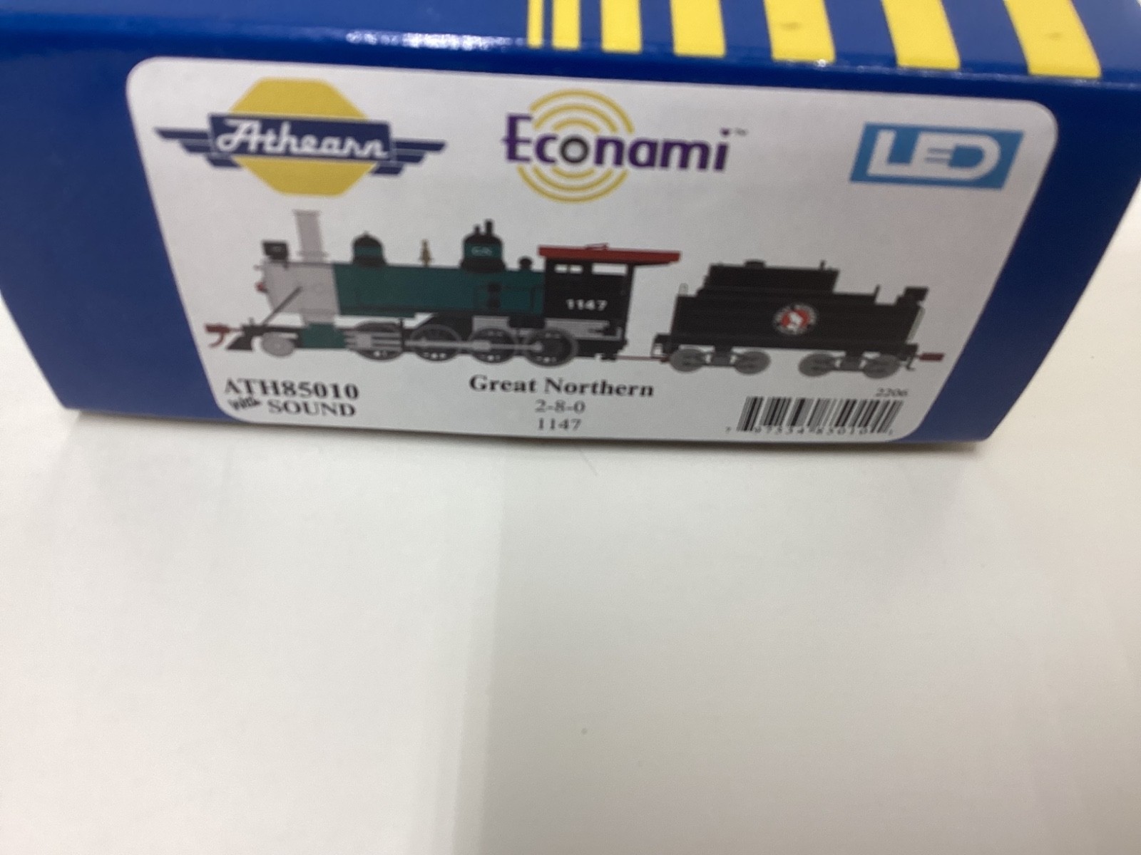 Athearn #85010 HO scale “GN” 2-8-0 steam engine with DCC & SOUNd Rd.#1147