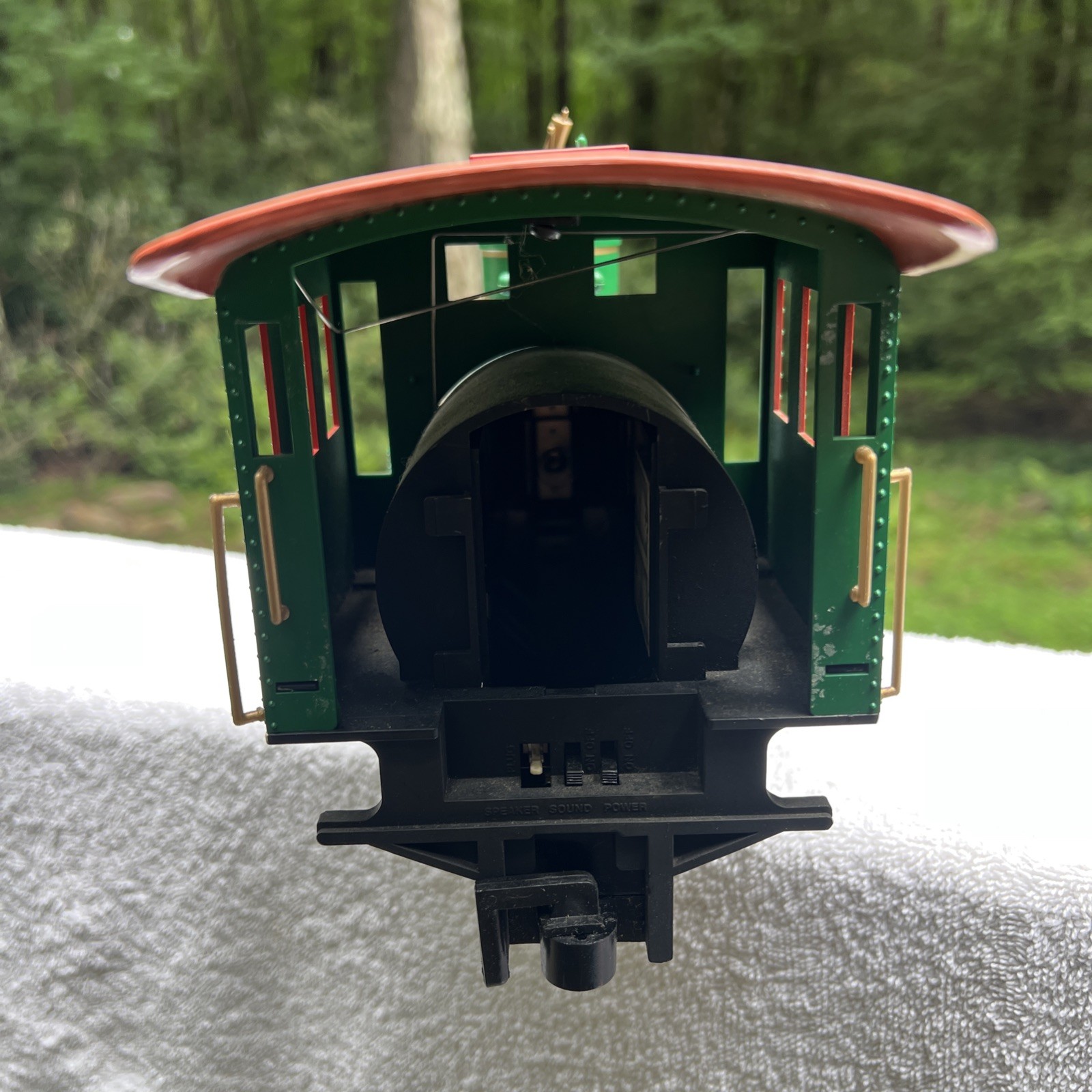 Bachmann G Scale Battery Powered Remote Control Ten Wheeler 4-6-0 For Parts