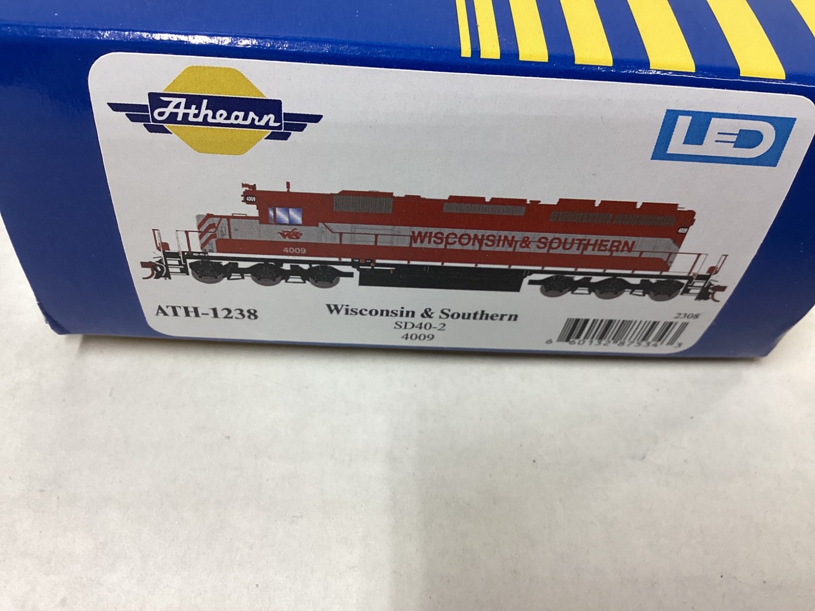 Athearn #1238 HO scale “W&S” SD40-2 DCC ready Rd. #4009