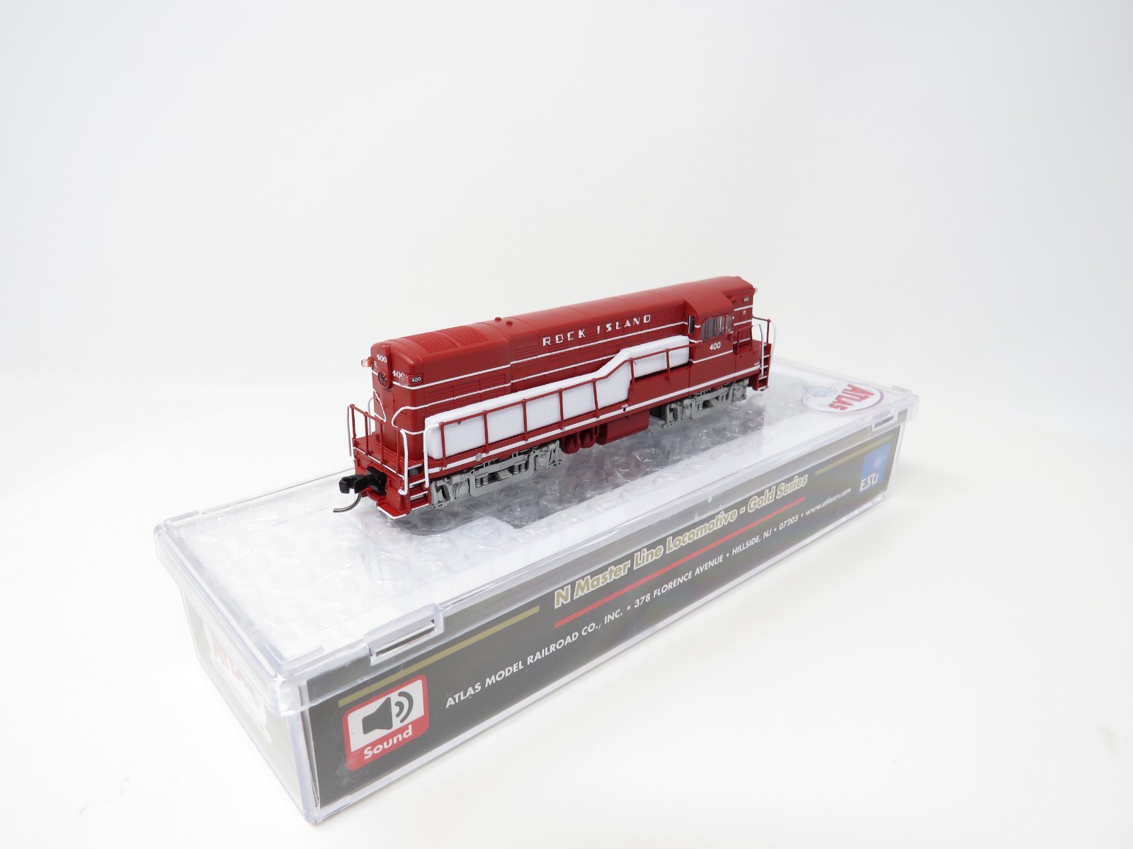 Atlas N 40005544 DCC Sound Rock Island FM H15-44 Diesel Locomotive Freight Train