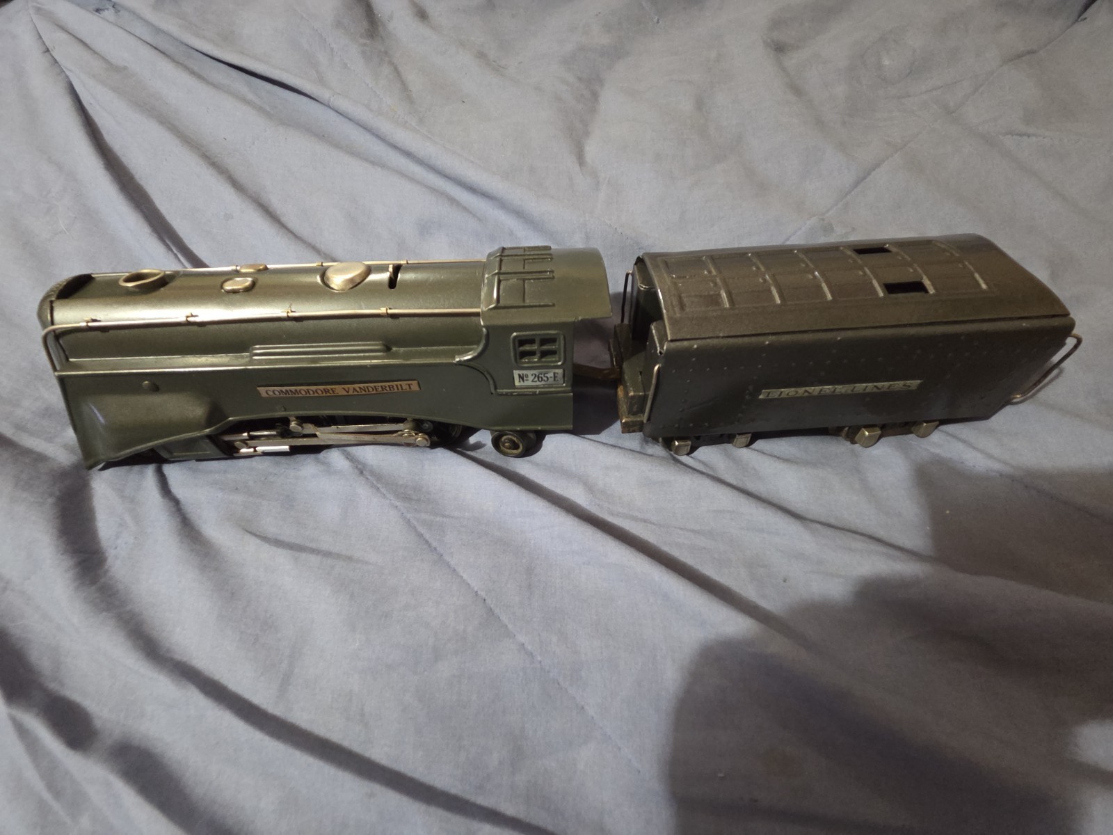 Lionel 265-E Commodore Vanderbilt 1936-1937 AS IS